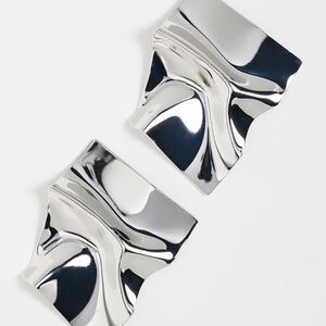 Abstrac silver earrings